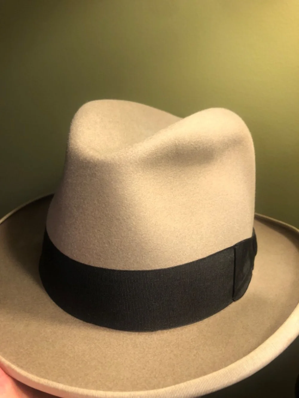 Vtg. Borsalino Homburg 7 3/8
